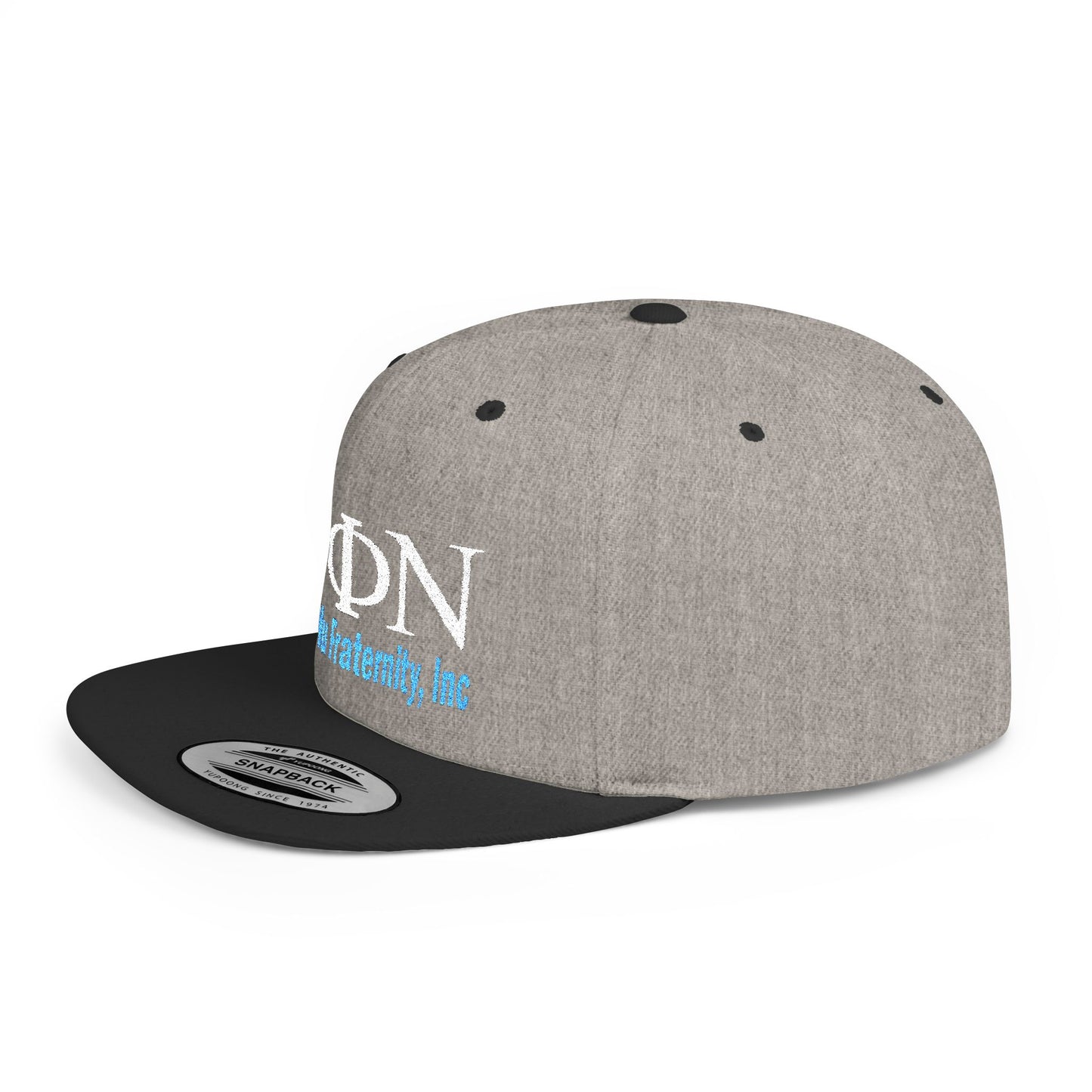 Psi Phi Nu Fraternity Flat Bill Snapback Hat