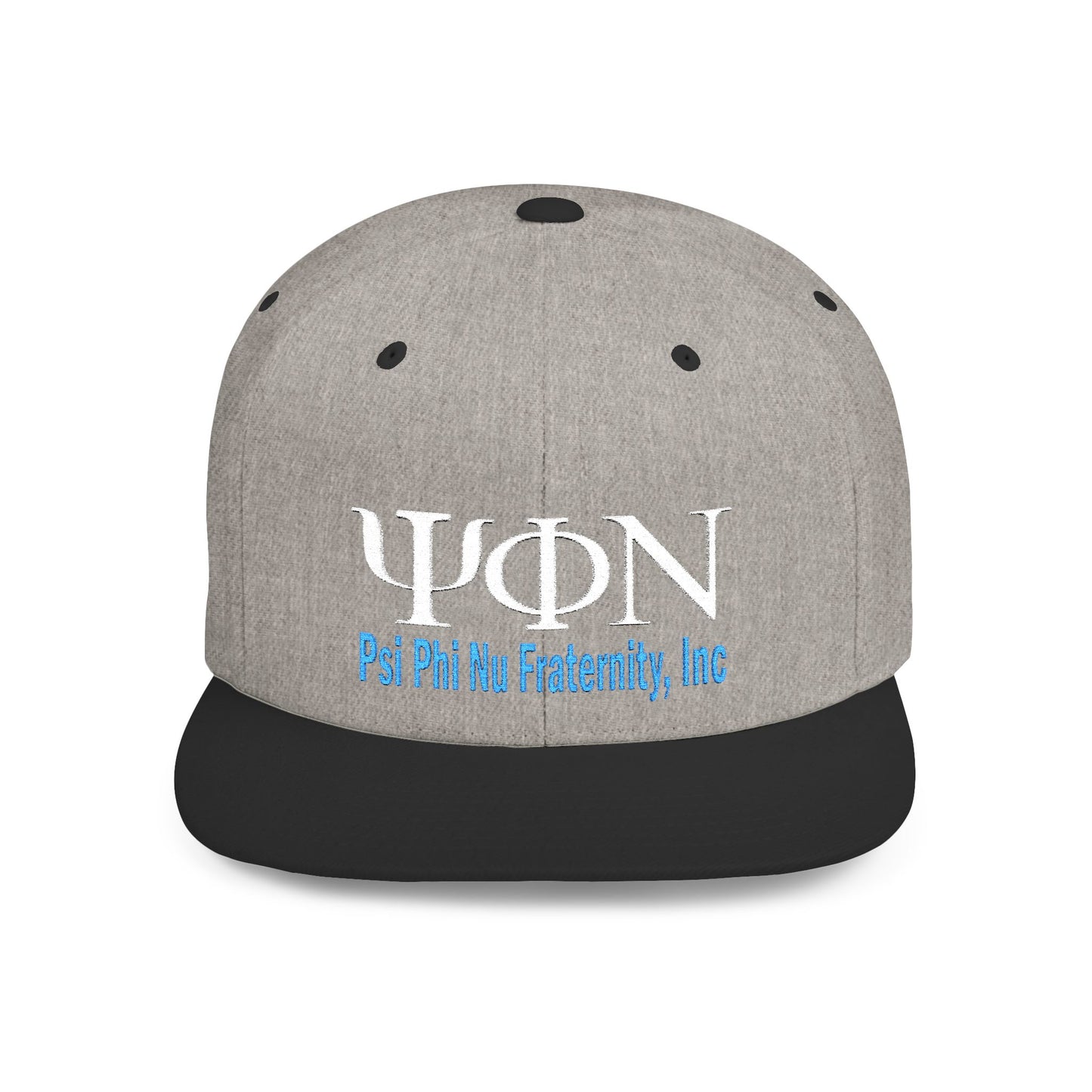 Psi Phi Nu Fraternity Flat Bill Snapback Hat