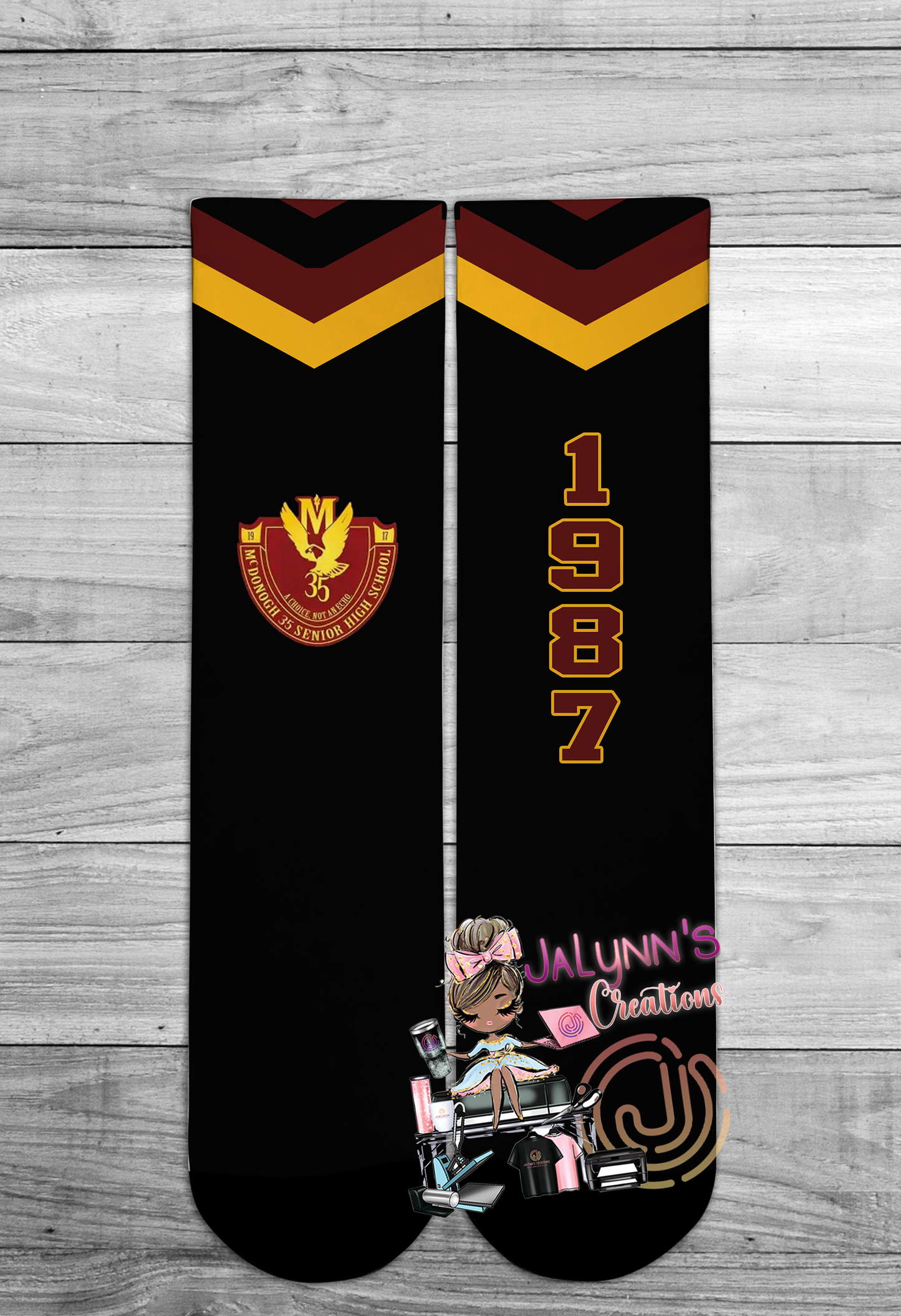McD 35 Class of 1987 Socks