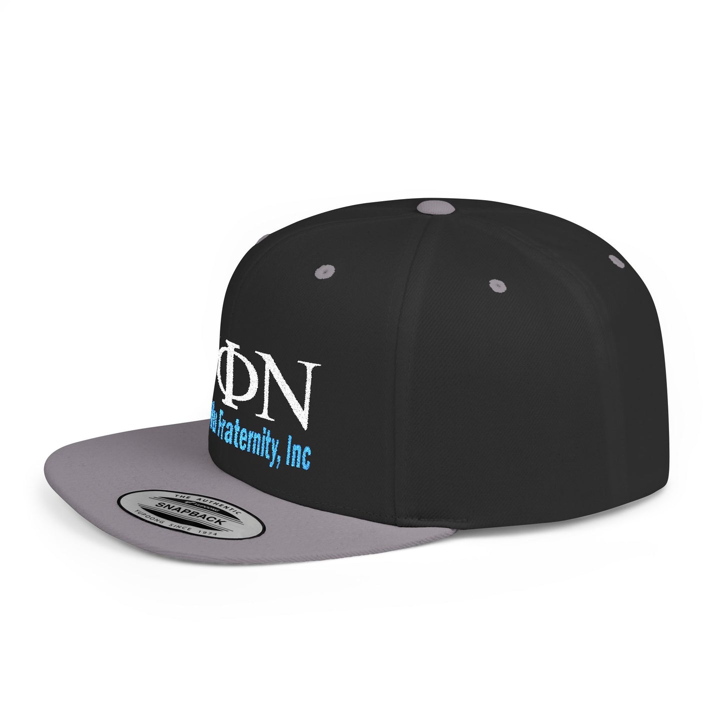 Psi Phi Nu Fraternity Flat Bill Snapback Hat