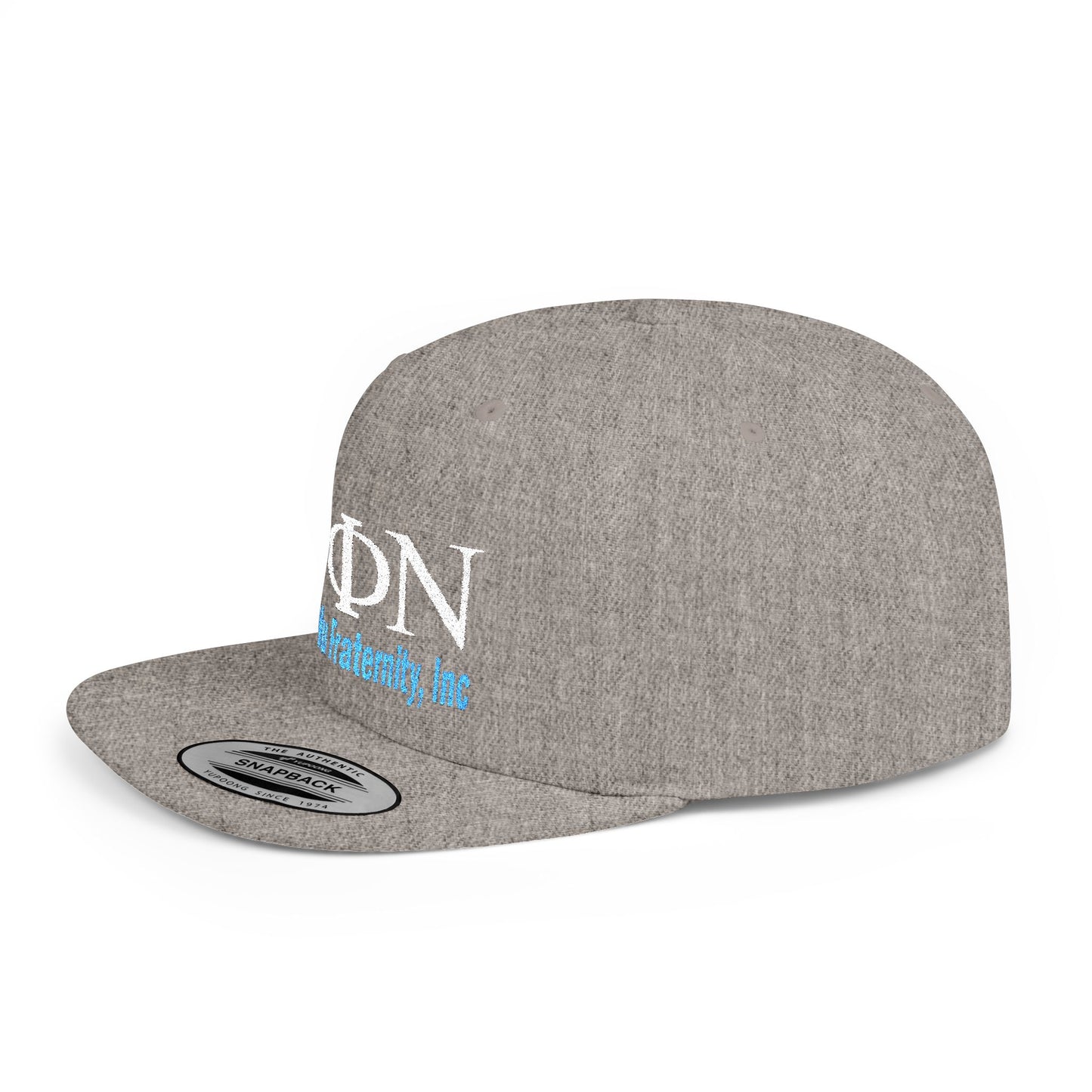 Psi Phi Nu Fraternity Flat Bill Snapback Hat