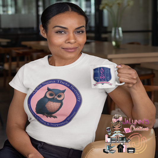 Alpha Sigma Theta Owl Tee