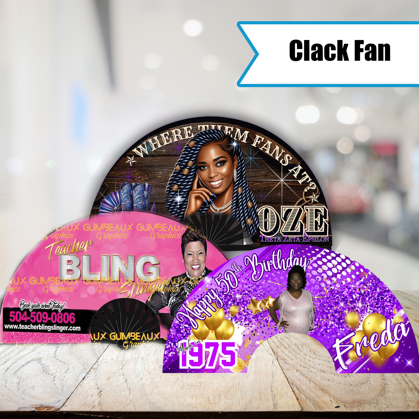 Custom Clack Fan