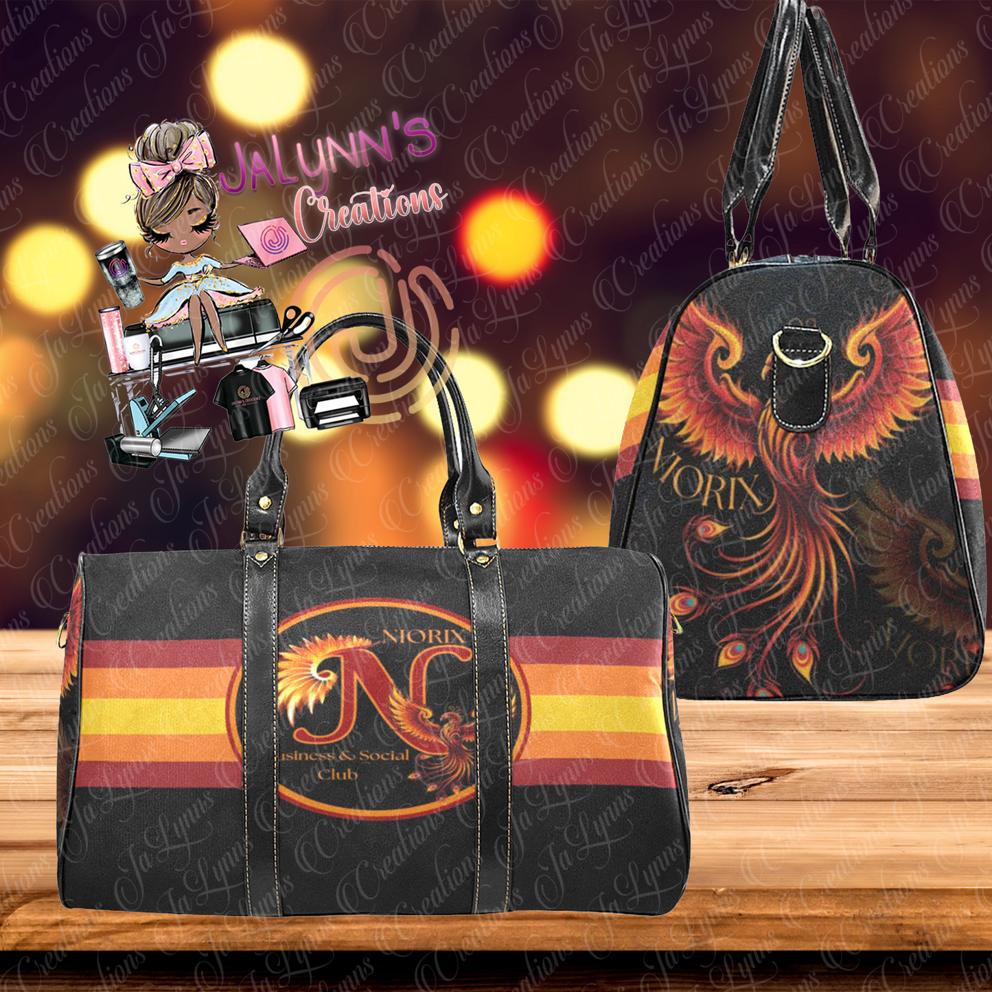 Niorix Network Duffle Bag