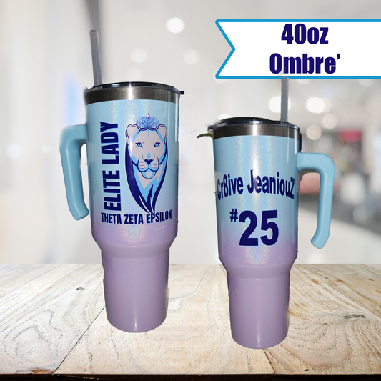 TZE 40oz Stainless Steel Tumbler