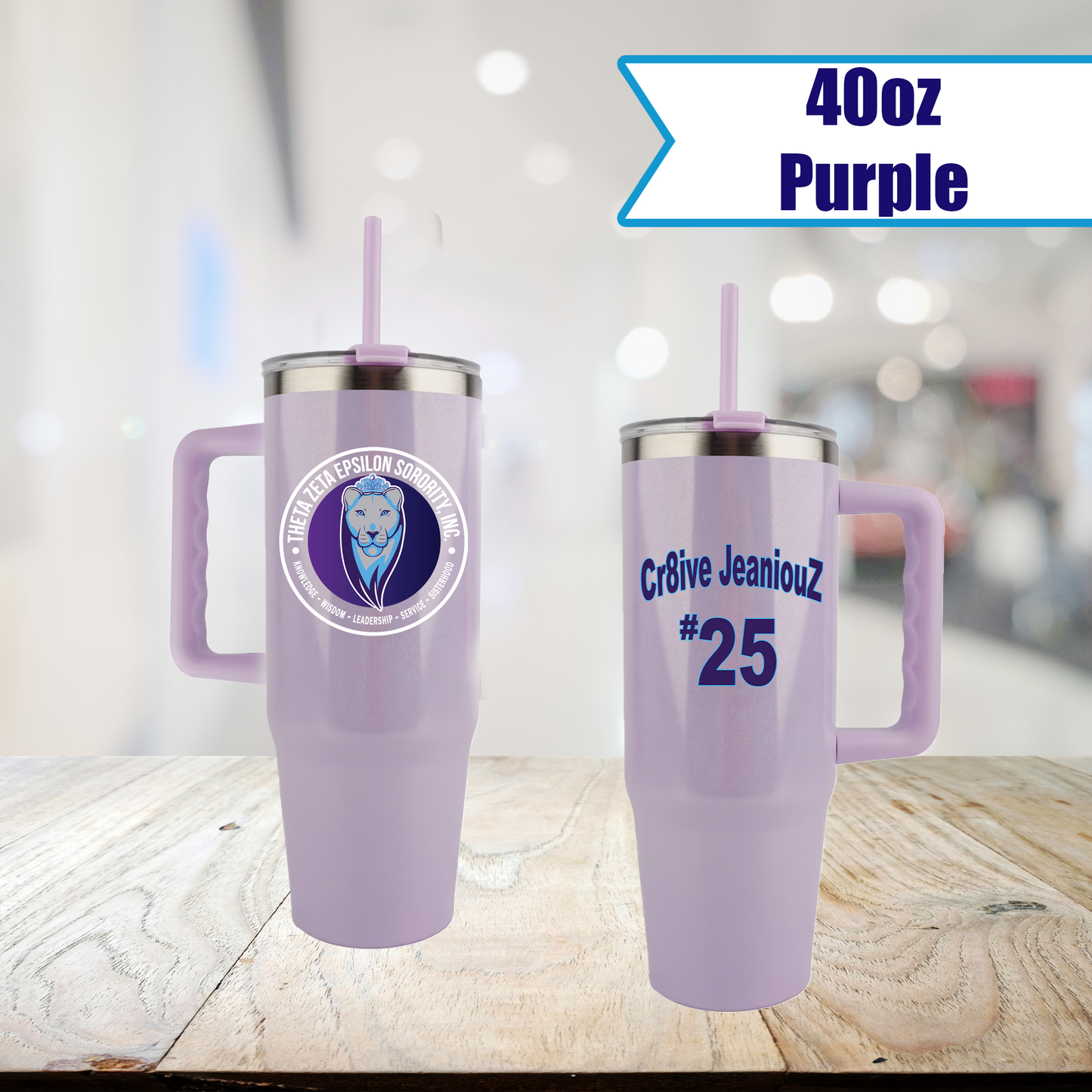 TZE 40oz Stainless Steel Tumbler