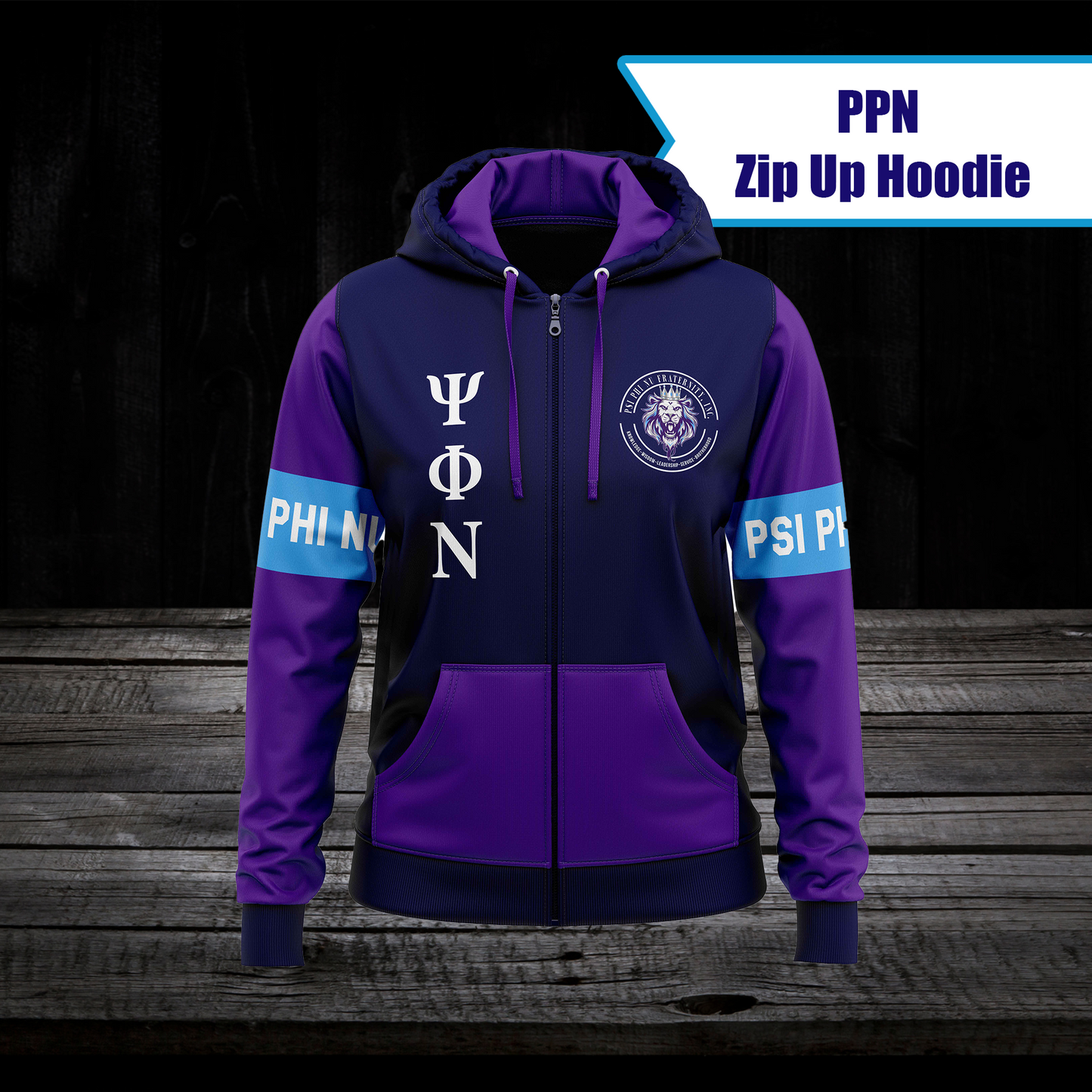 Psi Phi Nu Hoodies