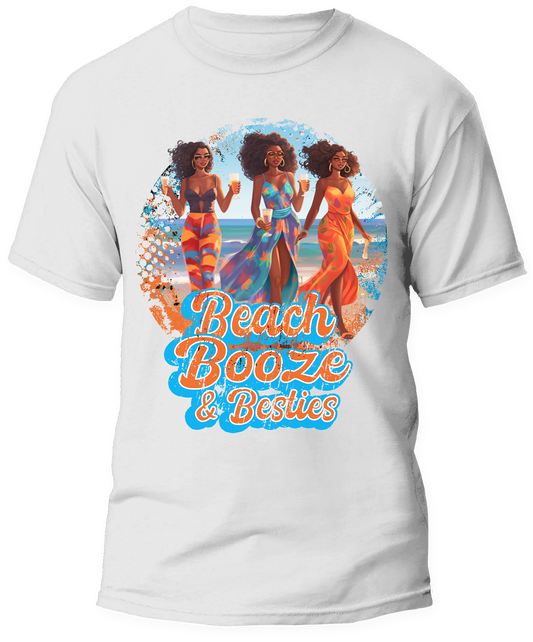 Beach Booze & Besties Premium Shirt