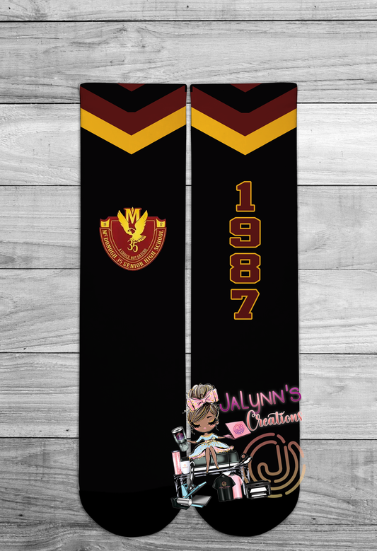 McD 35 Class of 1987 Socks