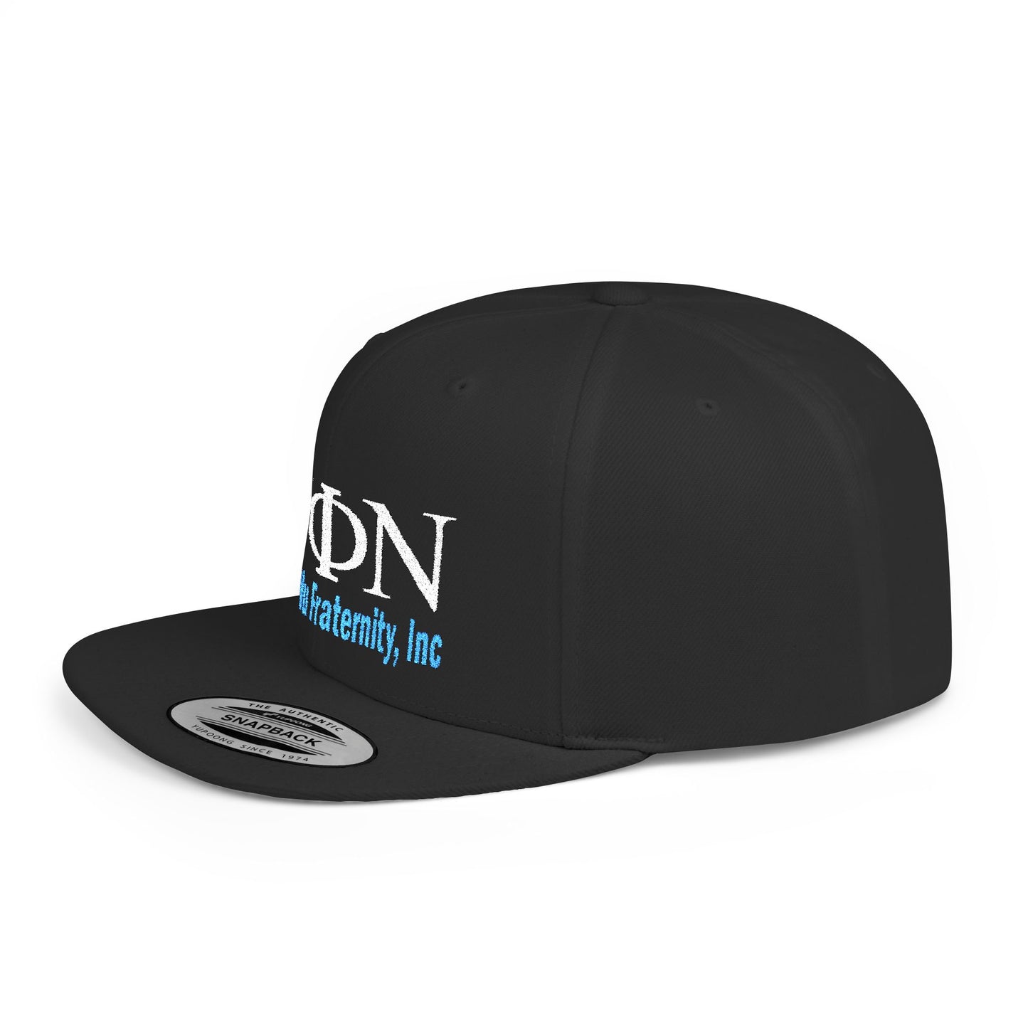 Psi Phi Nu Fraternity Flat Bill Snapback Hat