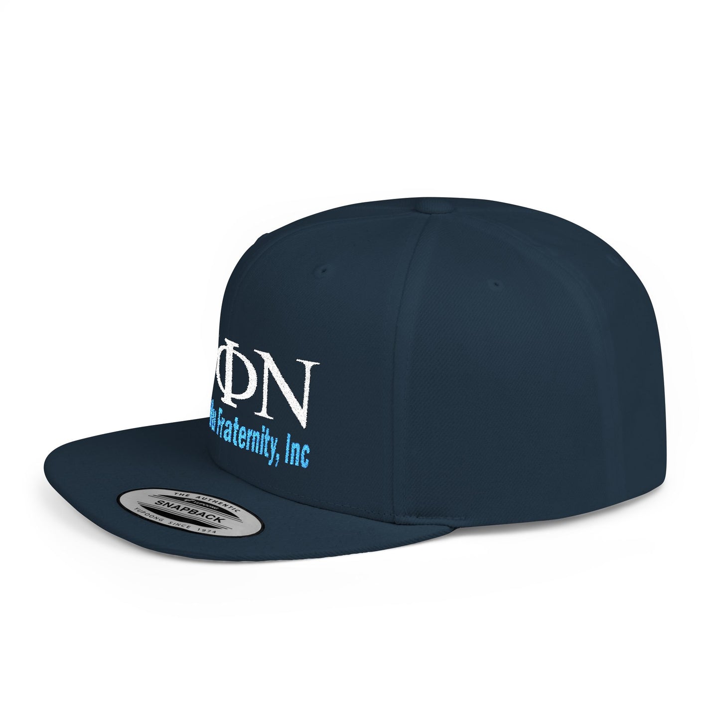 Psi Phi Nu Fraternity Flat Bill Snapback Hat