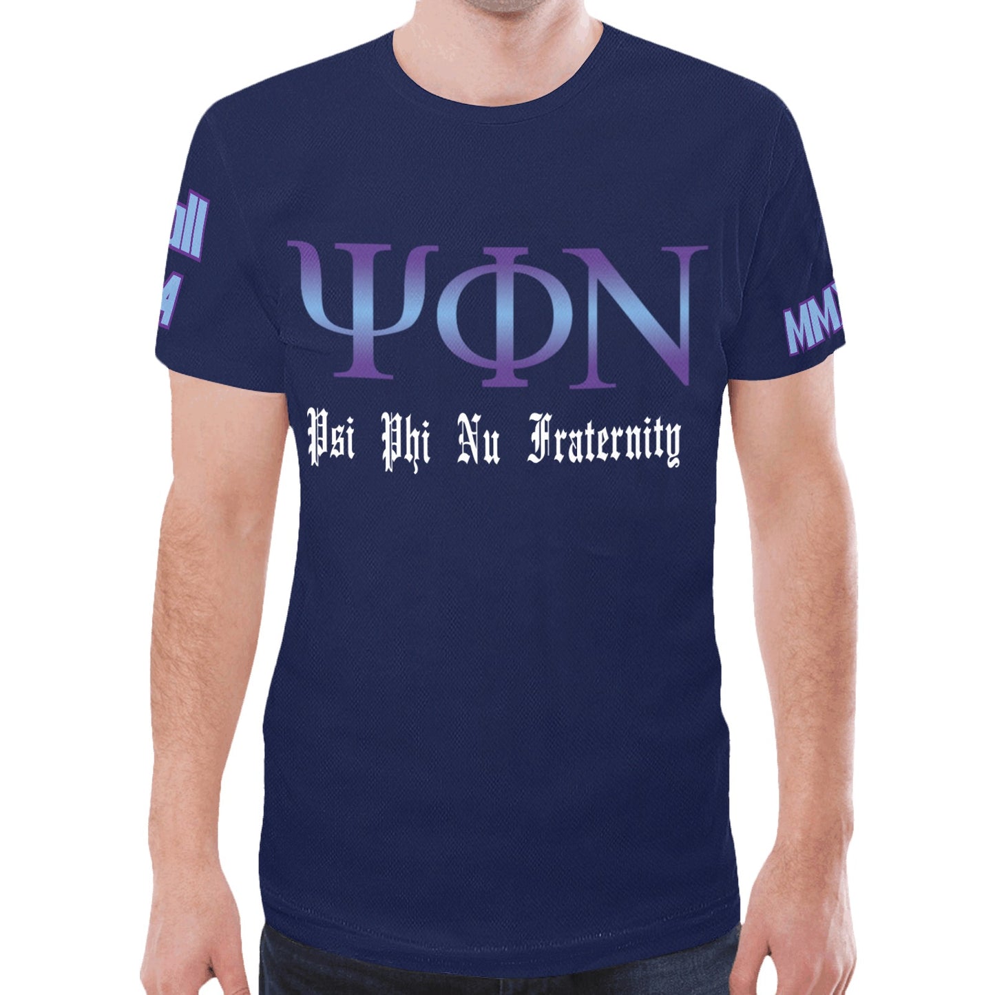 Psi Phi Nu Greek Letter Shirt