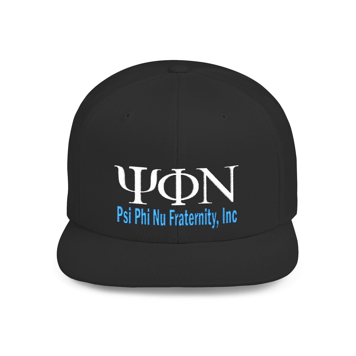 Psi Phi Nu Fraternity Flat Bill Snapback Hat