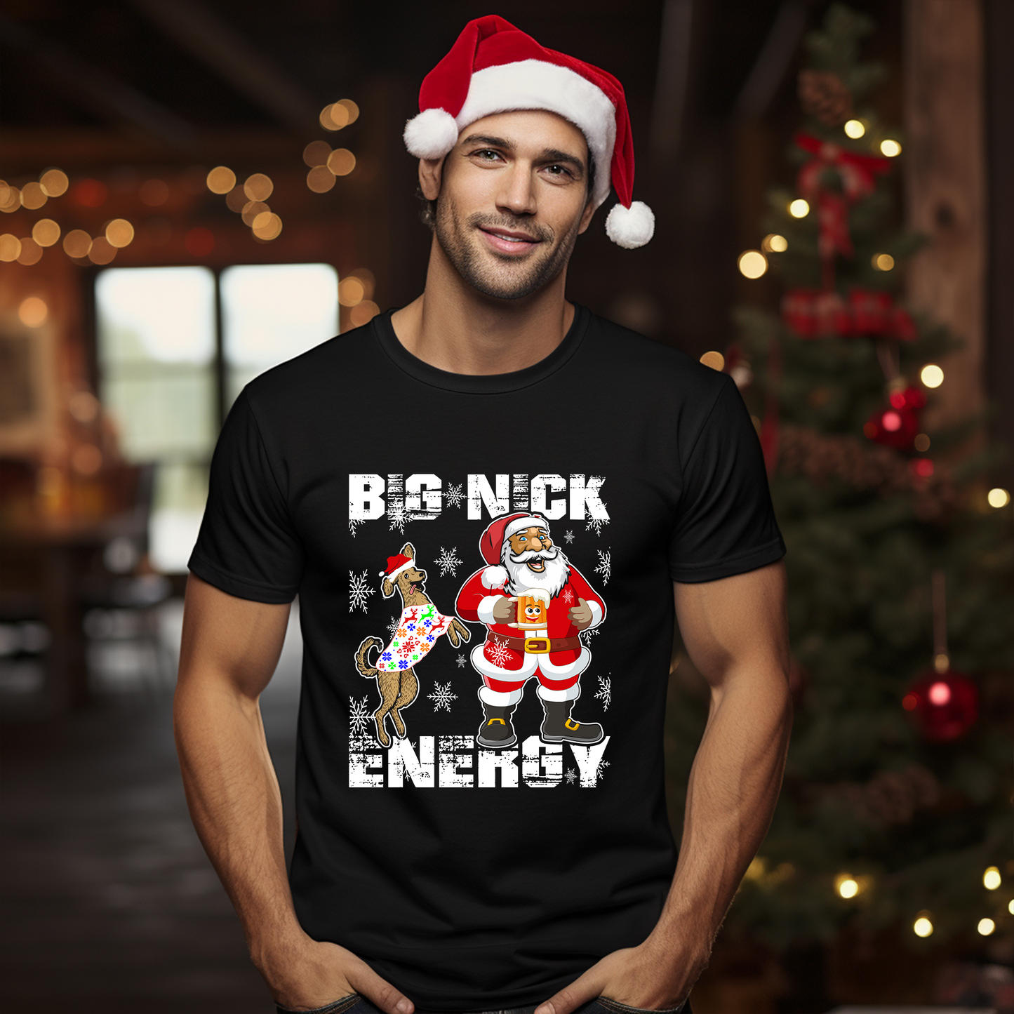 Big Nick Energy Funny Graphic Tee