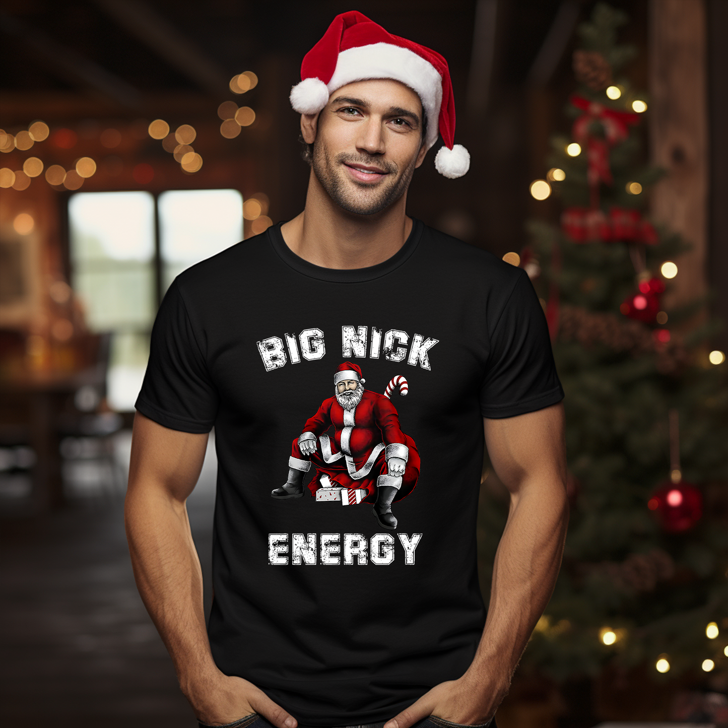 Big Nick Energy Funny Graphic Tee