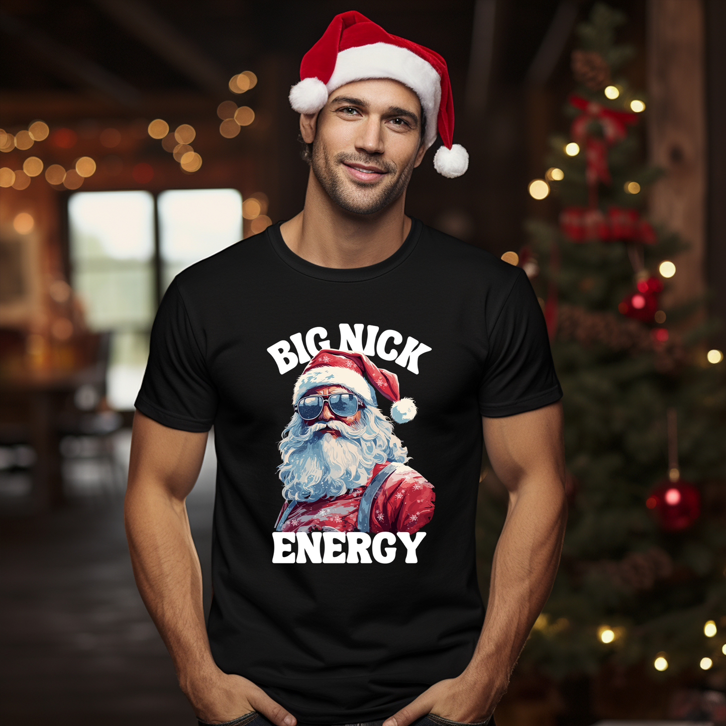 Big Nick Energy Funny Graphic Tee