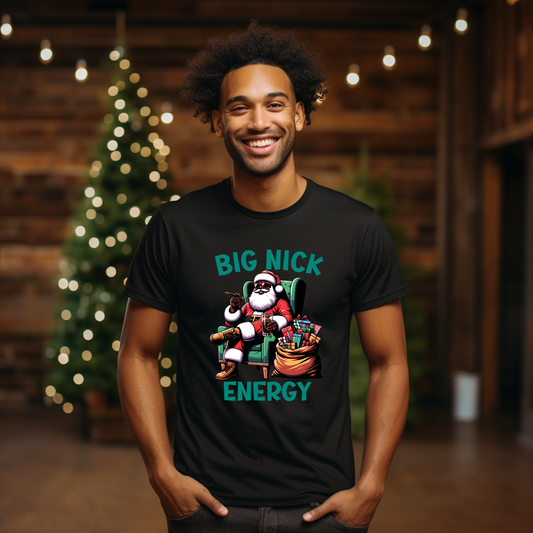 Big Nick Energy Funny Graphic Tee