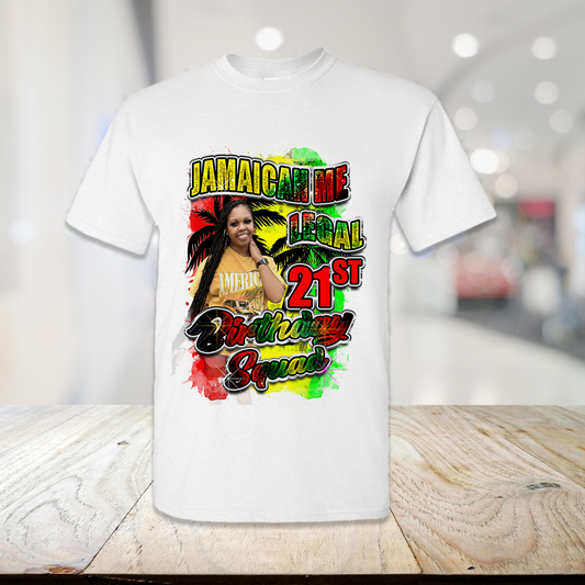 Jamaican Me Legal Birthday Vibes Premium Shirt