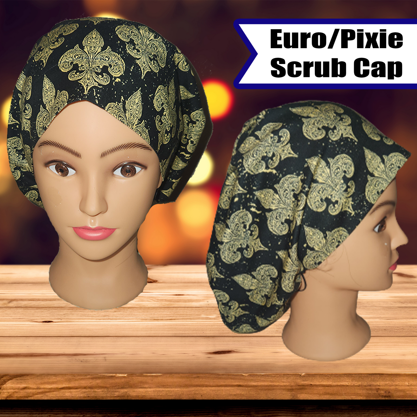 Euro/Pixie Surgical Scrub Cap