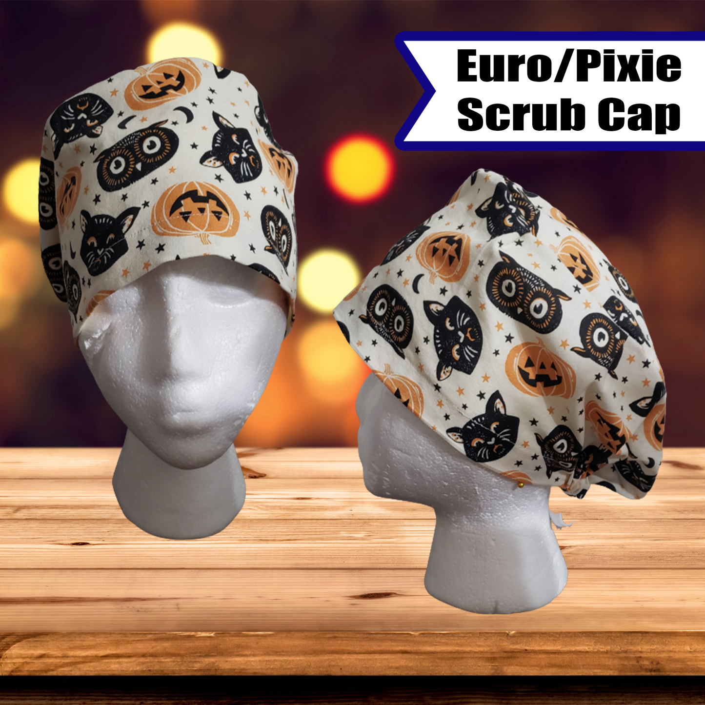 Euro/Pixie Surgical Scrub Cap