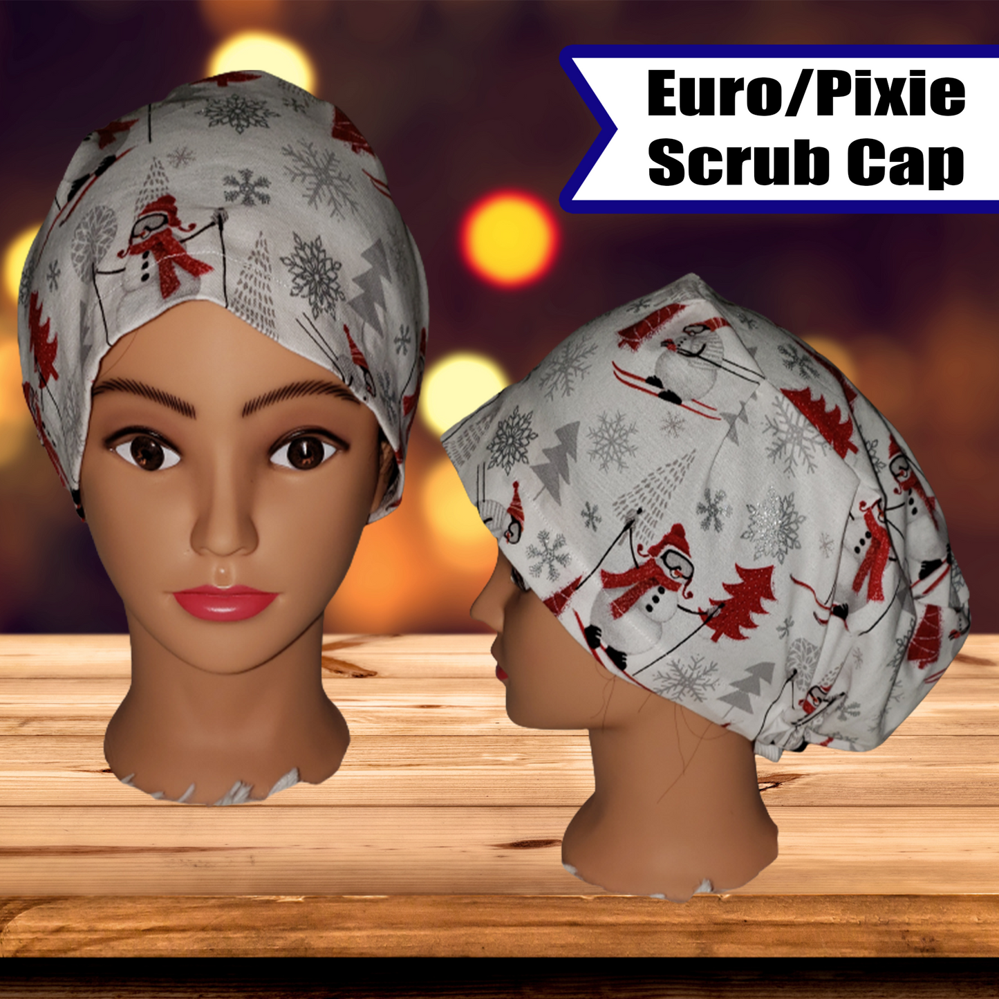 Euro/Pixie Surgical Scrub Cap