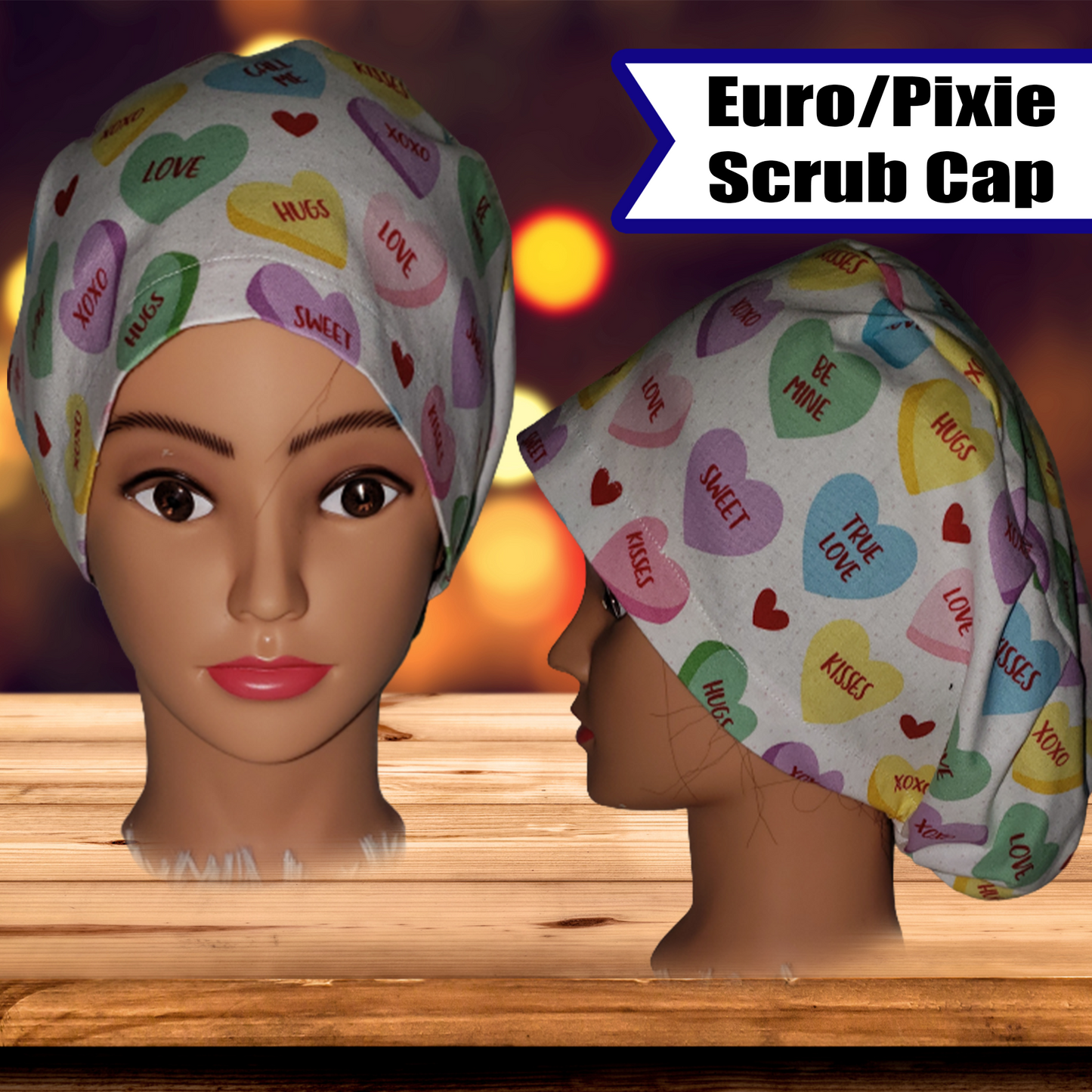 Euro/Pixie Surgical Scrub Cap