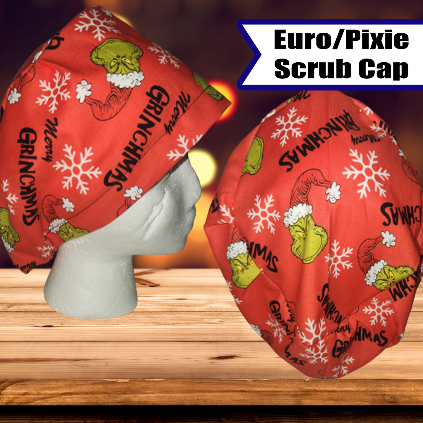 Euro/Pixie Surgical Scrub Cap