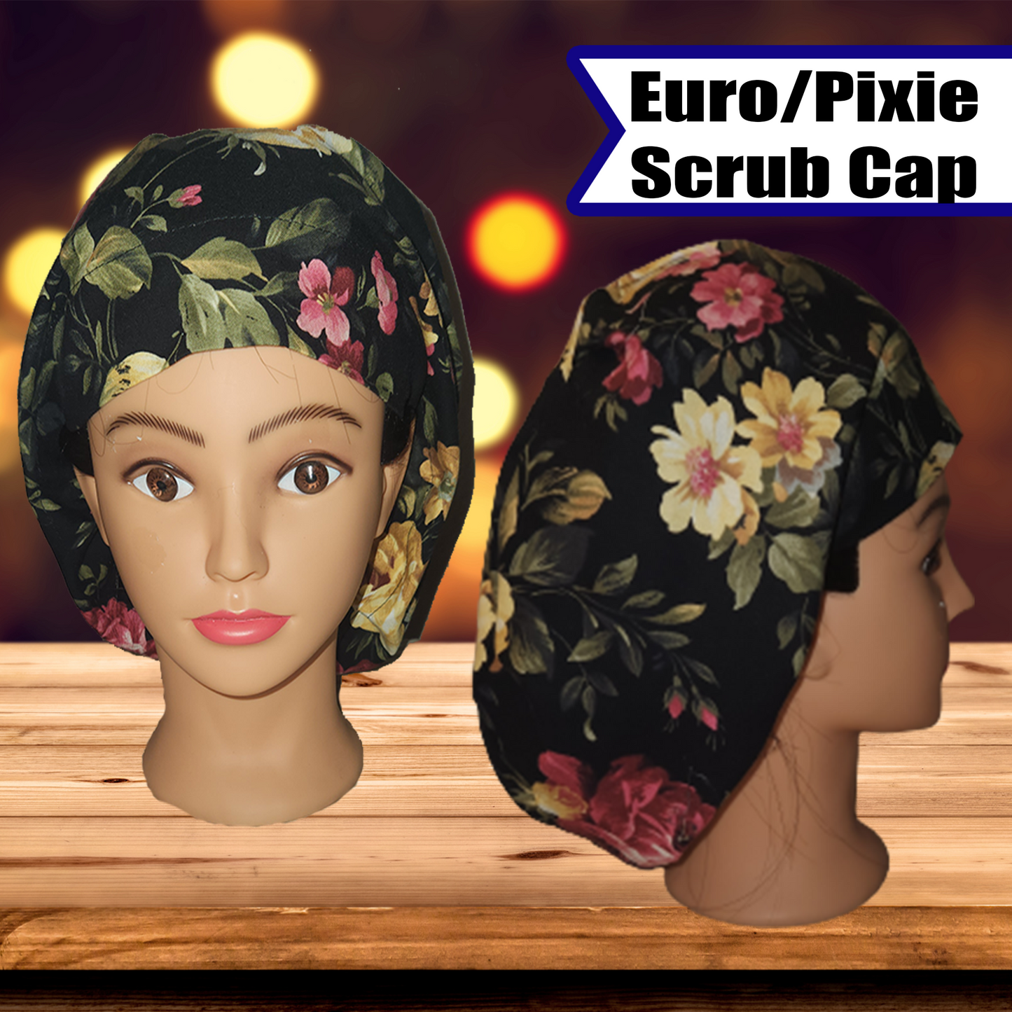 Euro/Pixie Surgical Scrub Cap