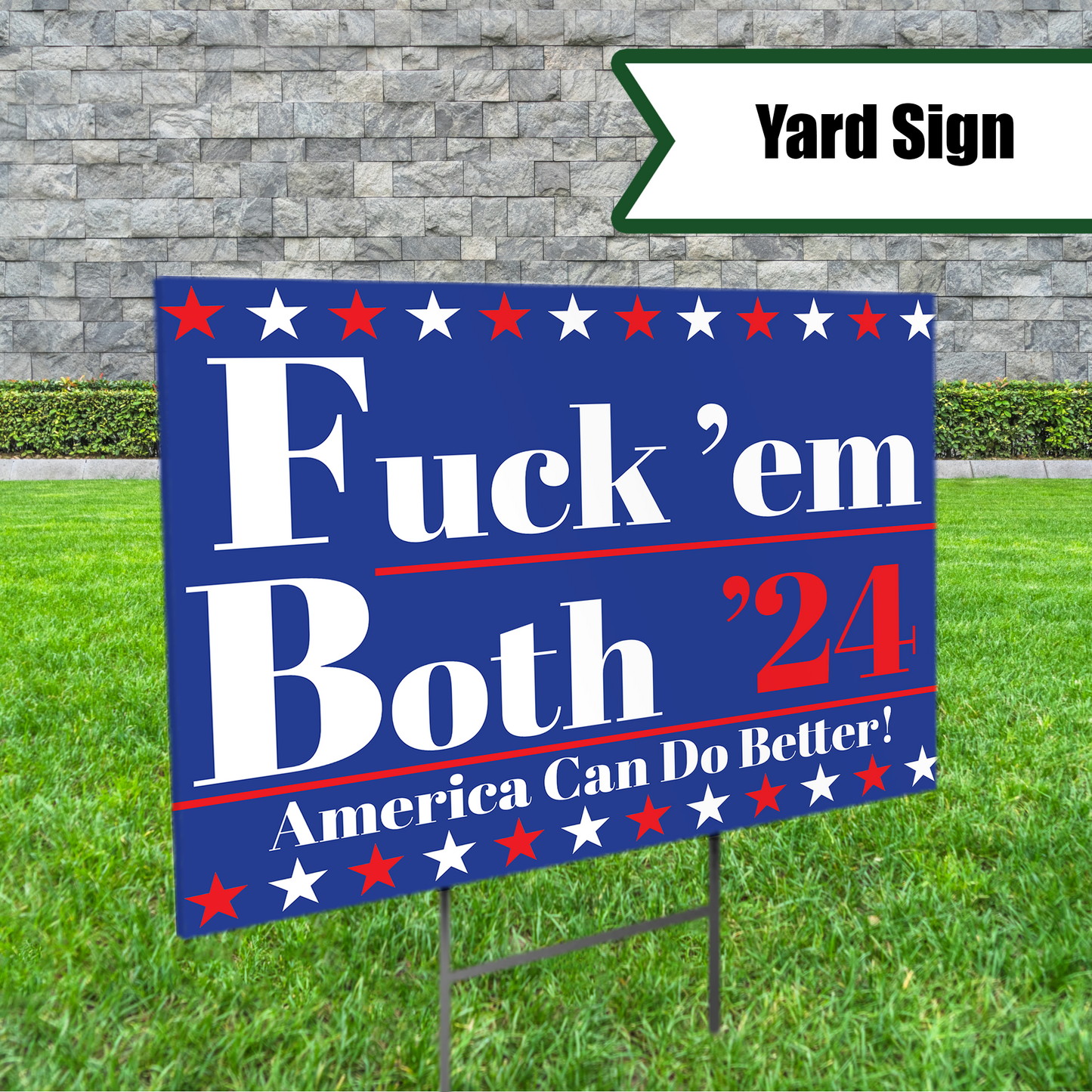 Election Yard Sign