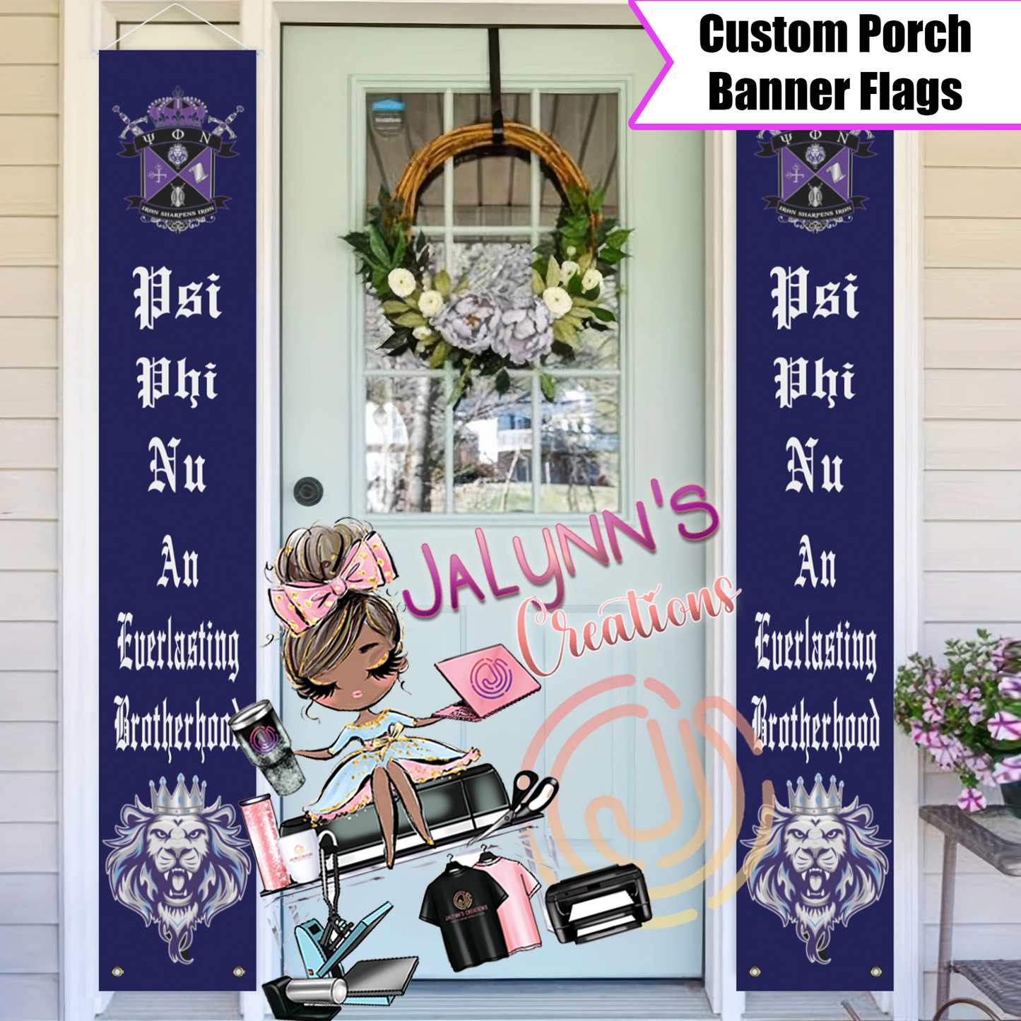 TZE/PPN Porch Banner Flag