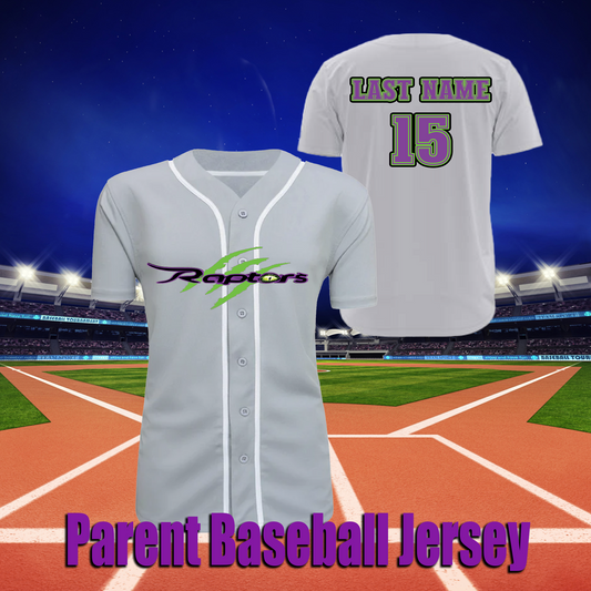 Slidell Raptors Family Baseball Jersey