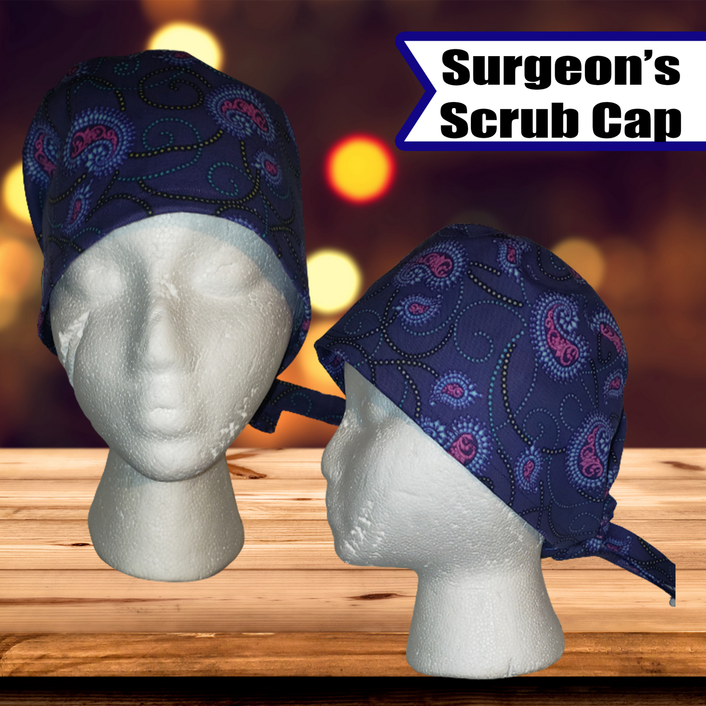 Surgeon's Surgical Scrub Cap