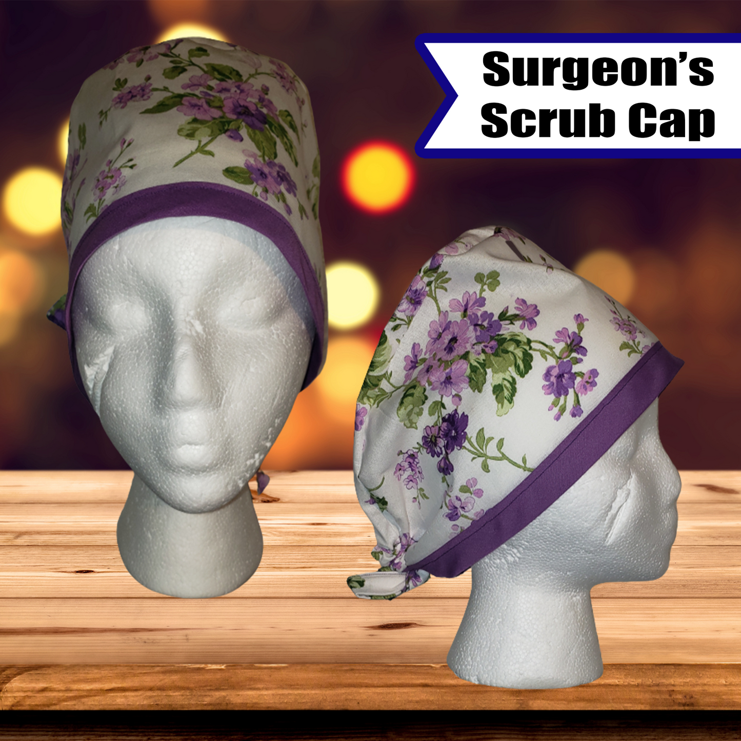 Surgeon's Surgical Scrub Cap