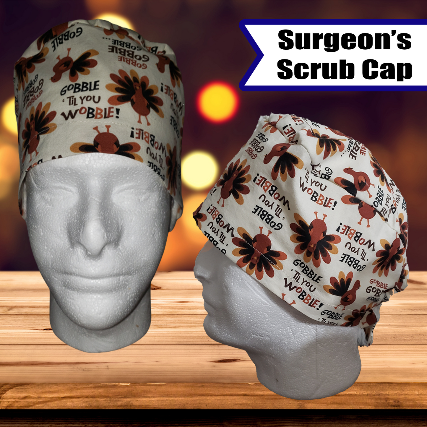 Surgeon's Surgical Scrub Cap