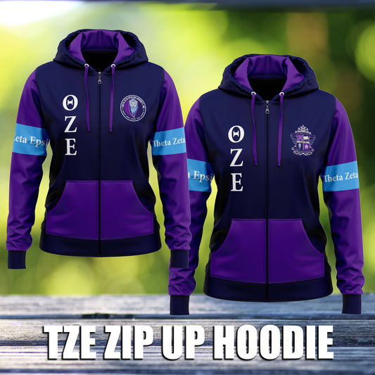 TZE Zip Up Hoodie