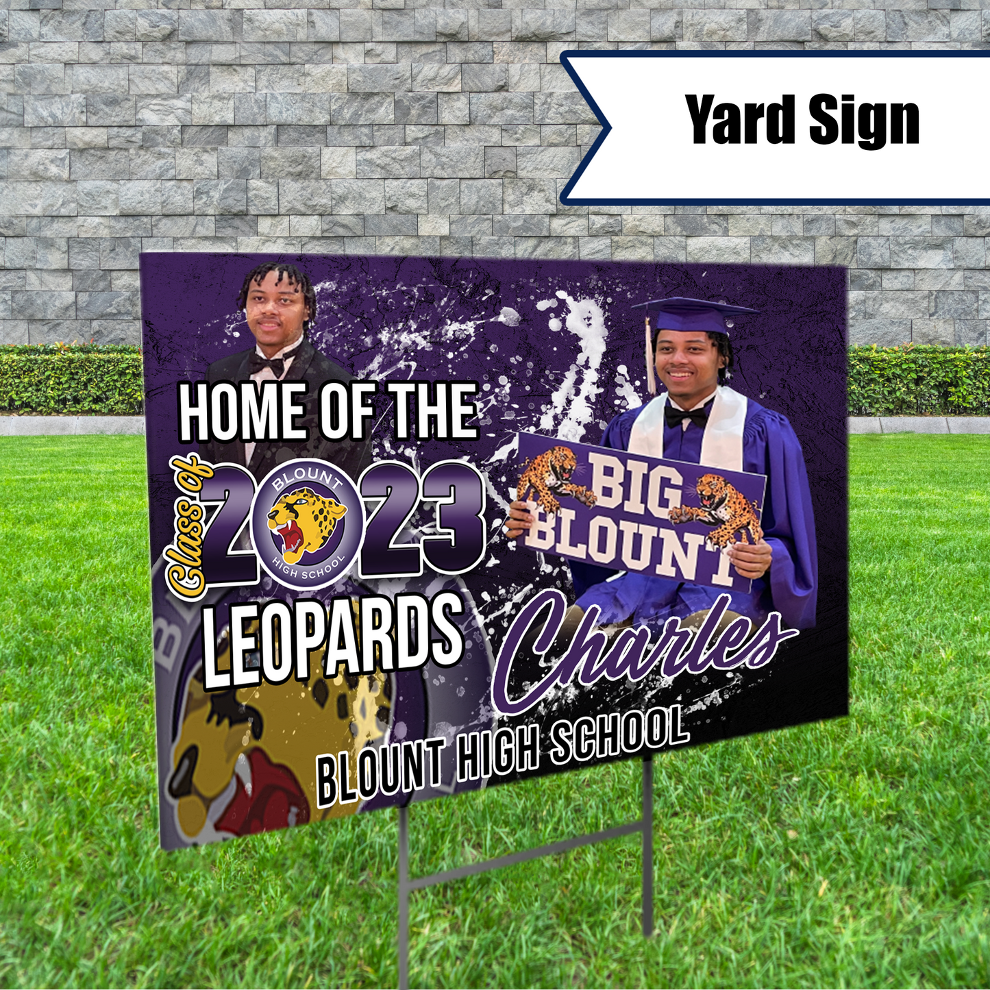 Custom Yard Sign