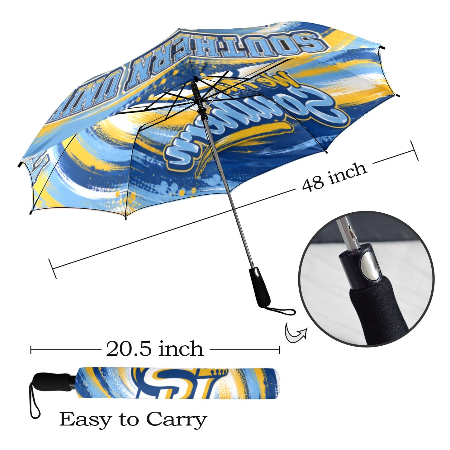 Collegiate Custom Golf Umbrellas