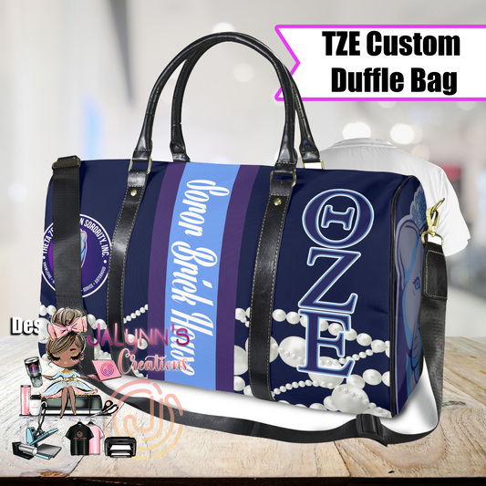 TZE Custom Duffle Bag