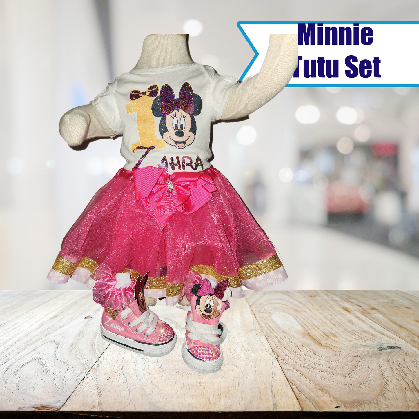 Minnie Birthday Tutu Set