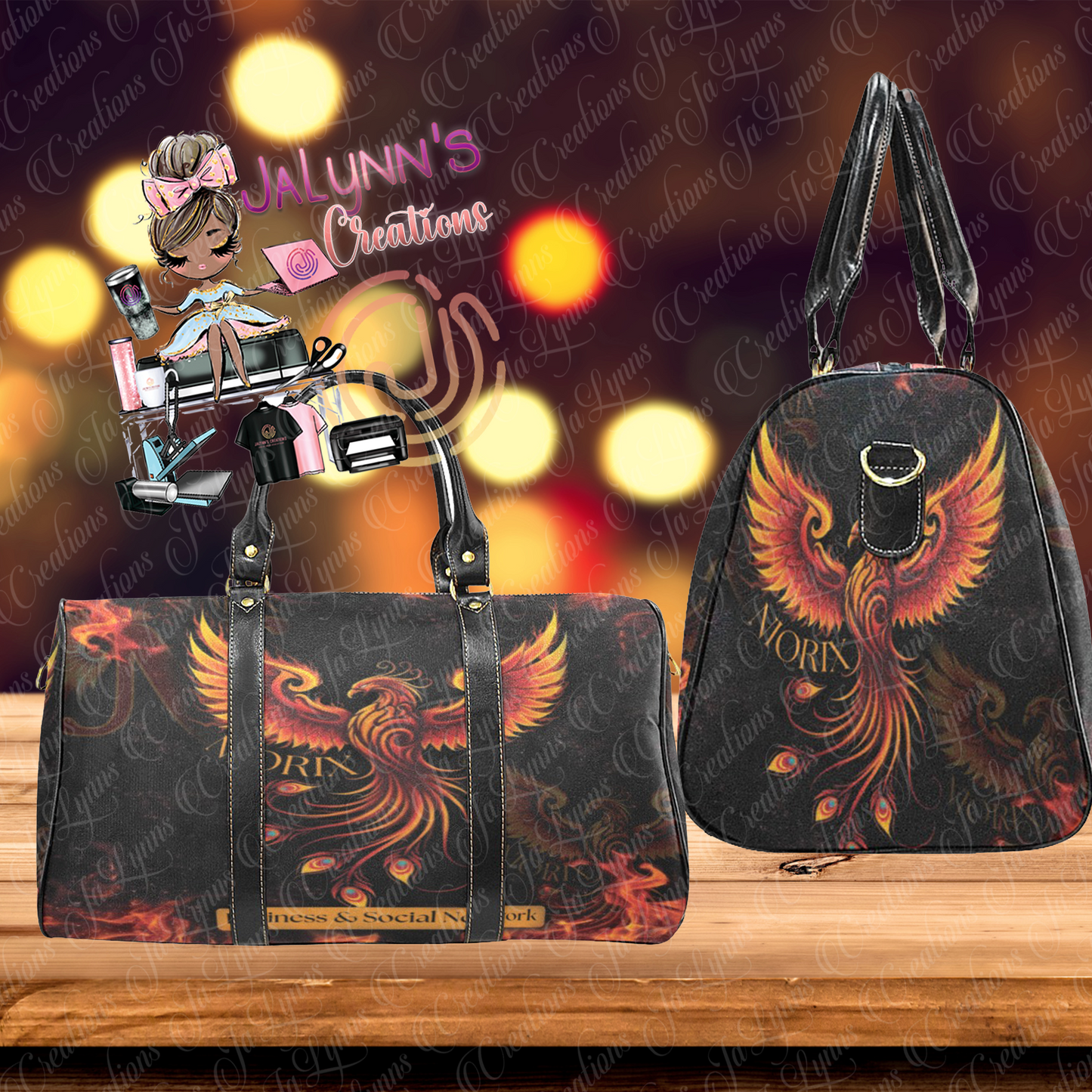 Niorix Network Duffle Bag