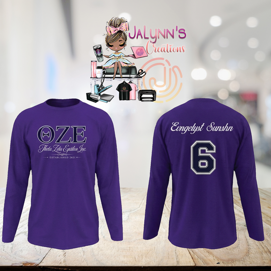 TZE Greek Letter TShirt