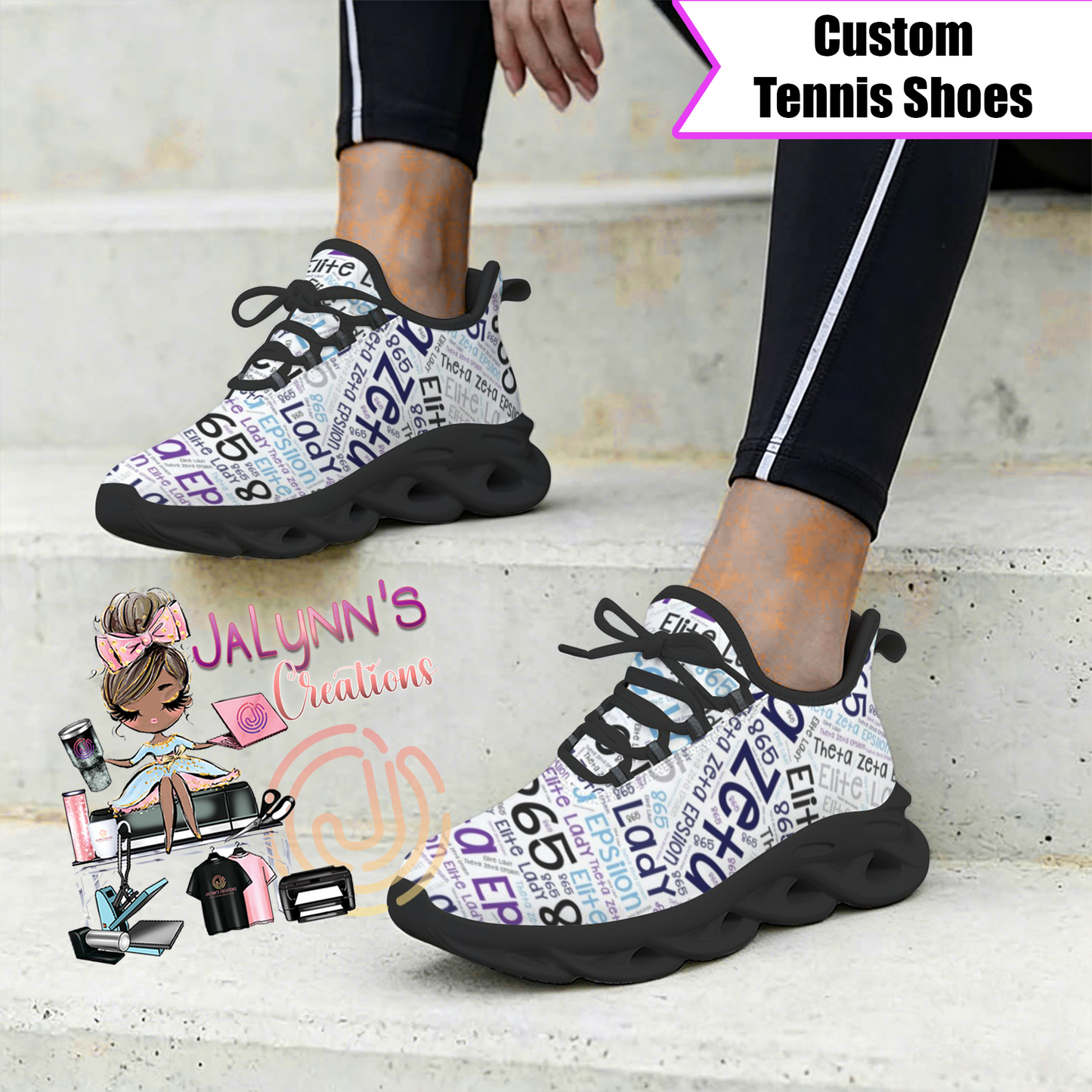 TZE Elite Lady Tennis Shoe