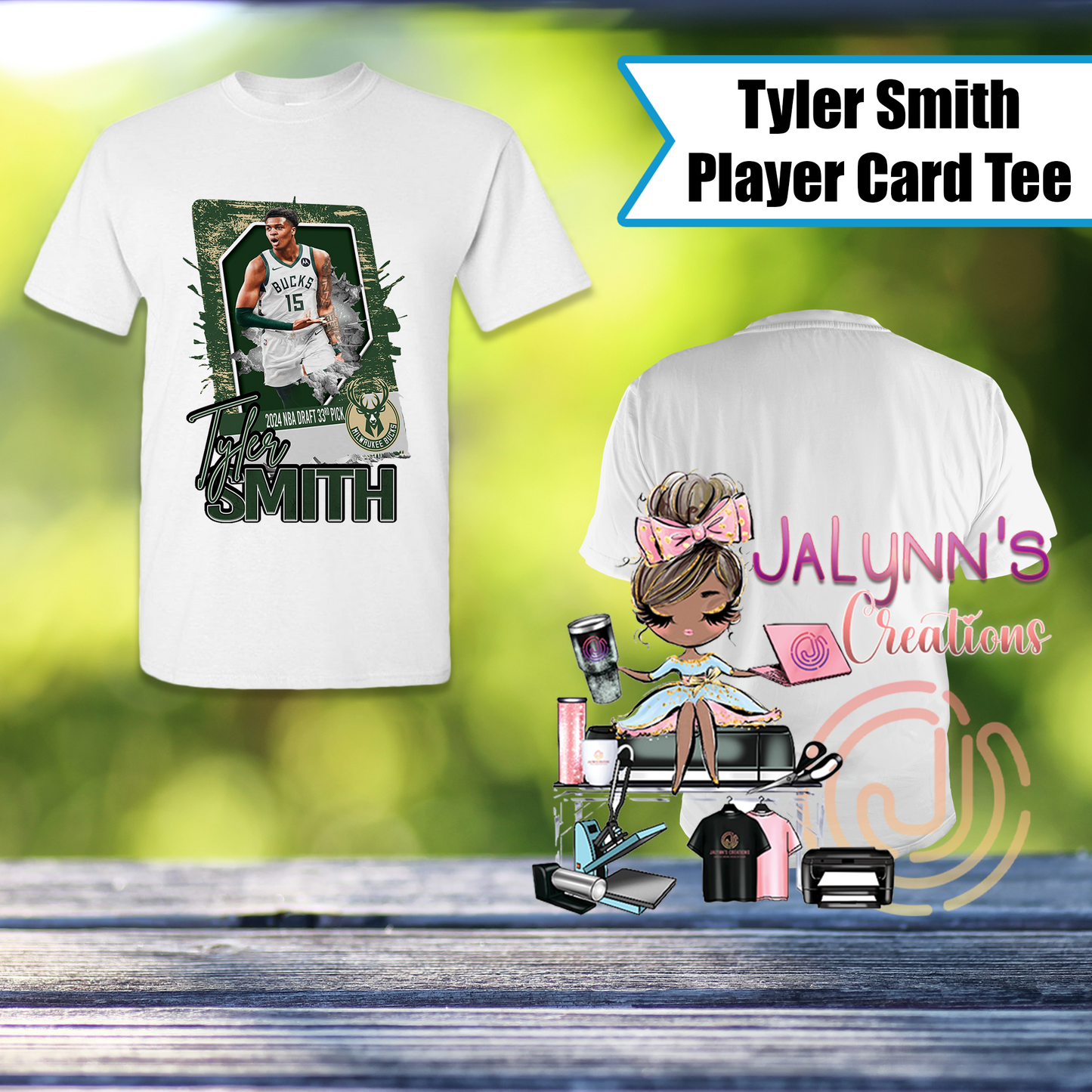 Tyler Smith Player Card shirt