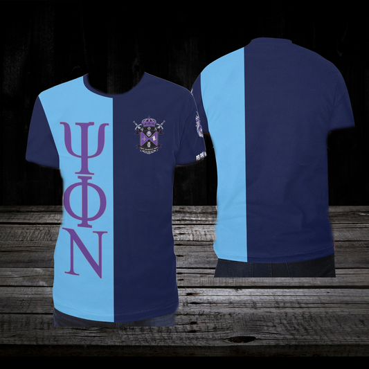 Psi Phi Nu Two Toned Shirt